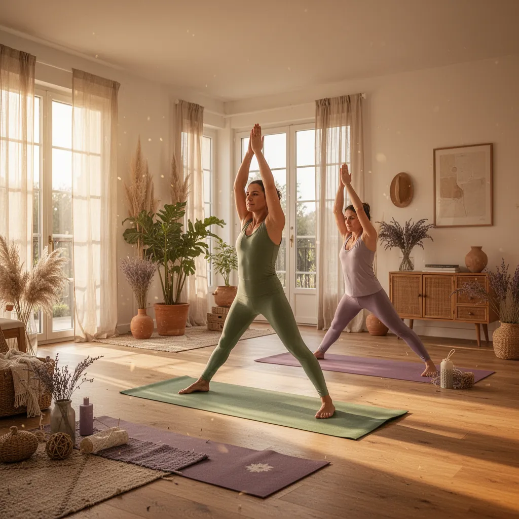 Yoga du matin routine: un rituel court pour des journées plus calmes